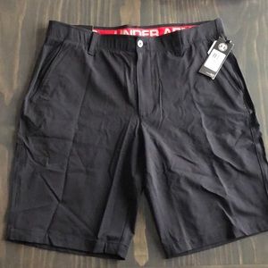 NWT Under Armour Golf Shorts - 38 Waist / Black